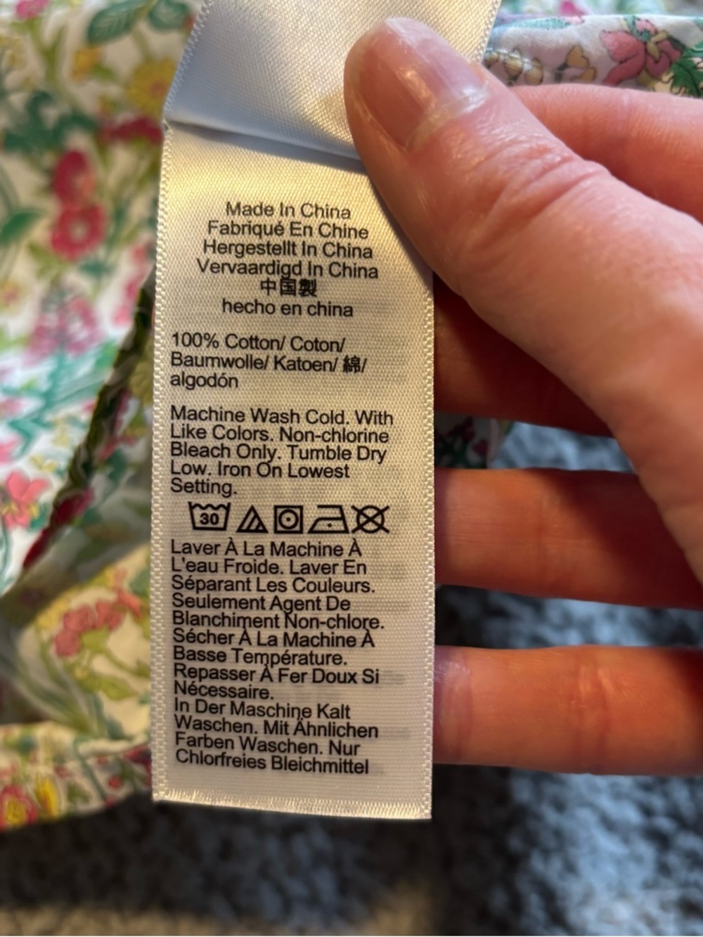 EUC - J Crew X Liberty Ruffled Neck Sleeveless Blouse (100% Cotton) - Picture 11 of 11